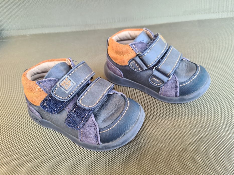 Ghete copii Garvalin, culoare bleumarin, marimea 21