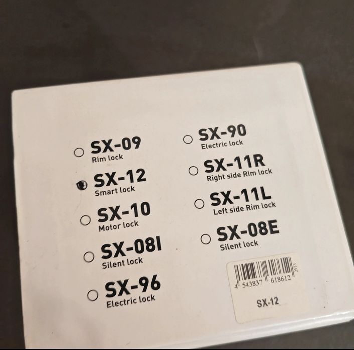 Yala electromagnetica stand alone aplicata SX-12, RFID, telecomanda