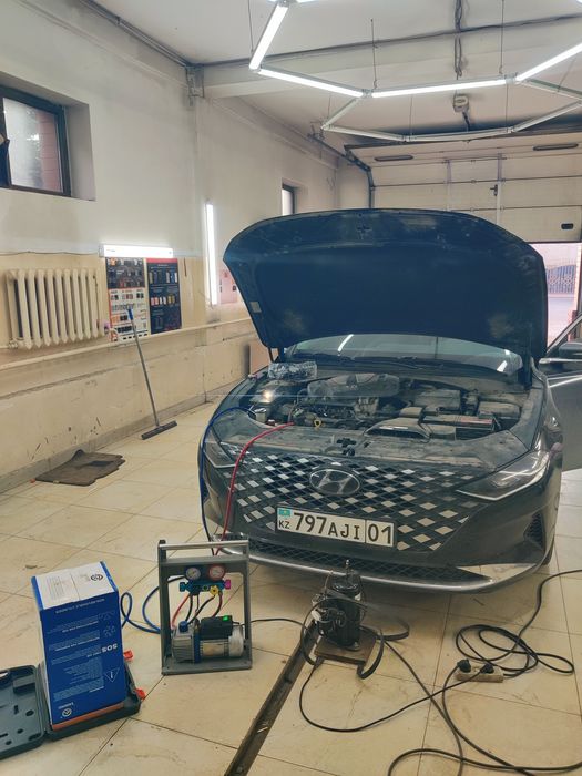 авто кондиционера заправка и ремонт