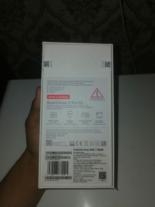 Redmi note 11 pro 5G