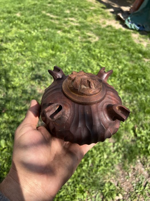 Decoratiune lemn masiv foarte vechi