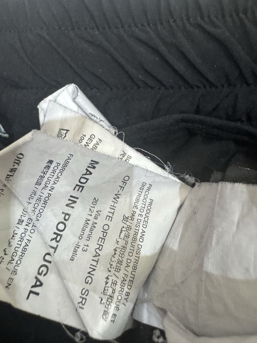 Мъжки карго панталон OFF - WHITE . Размер 31/S