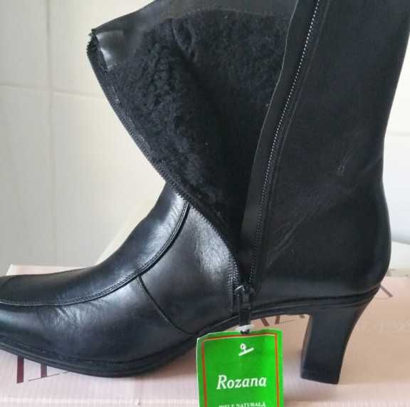 Cizme noi- imblanite marimea 36 REDUCERE