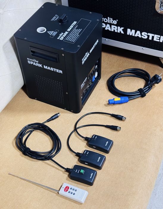 Eurolite Spark Master-Kit complet Mașină de artificii/efect de scântei