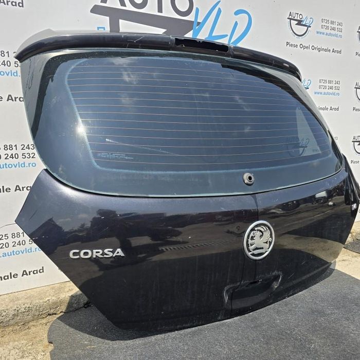 Haion negru Z20R cu luneta Opel Corsa D facelift