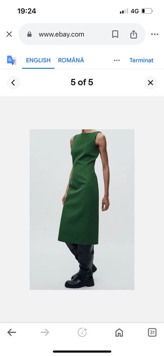 Vand rochie zara midi S