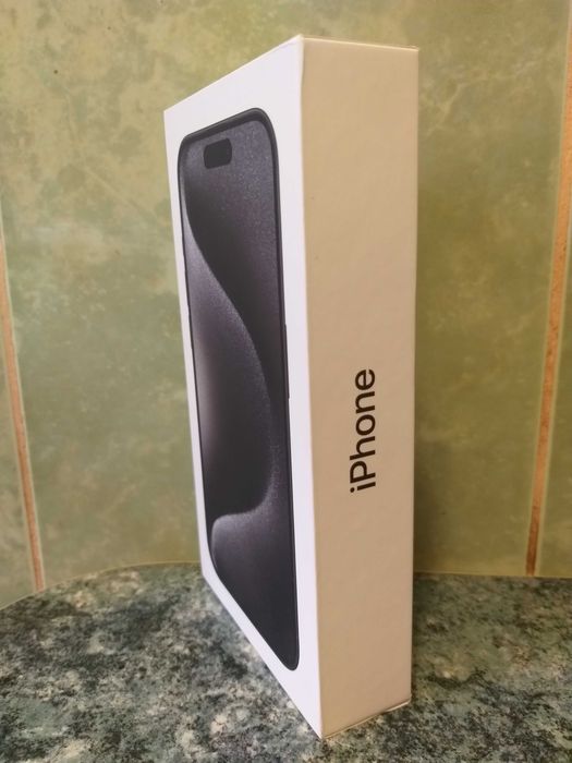 Smartphone Apple iPhone 15 Pro 256GB 5G Black Titanium (nou-sigilat)