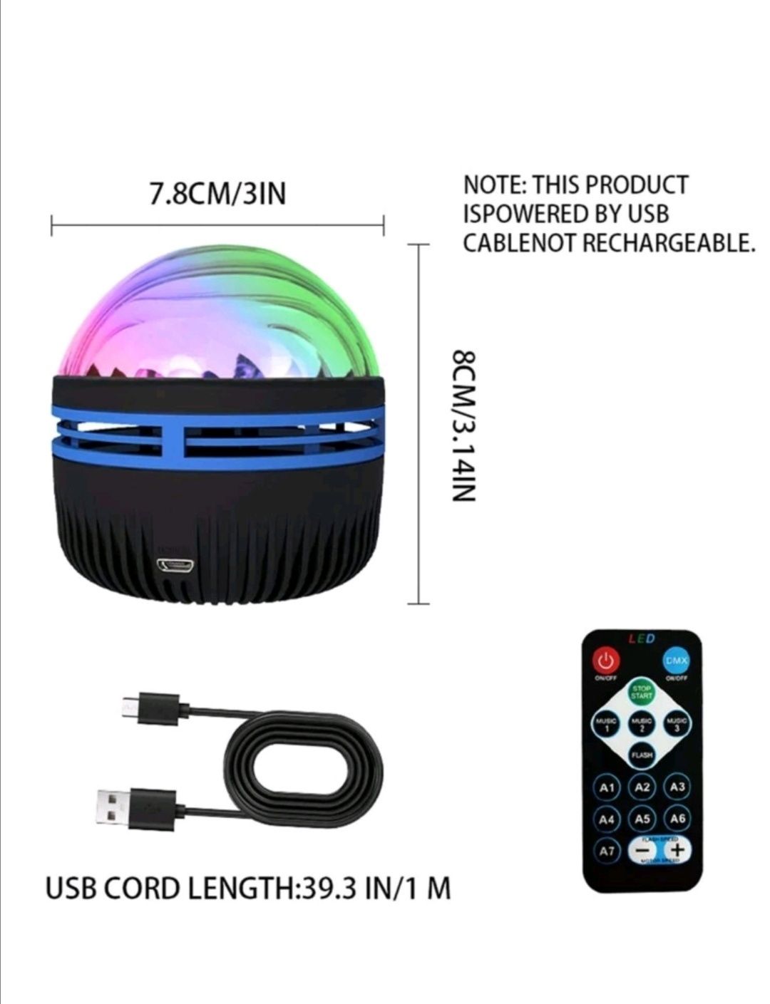 LED лампа проектор на звездно небе гр. София Люлин 10 • OLX.bg