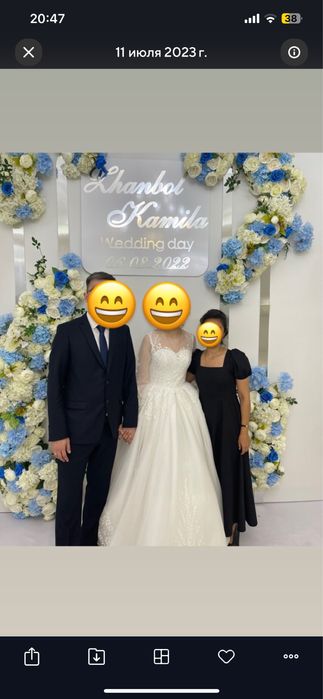 Продам дизайнерское свадебное платье