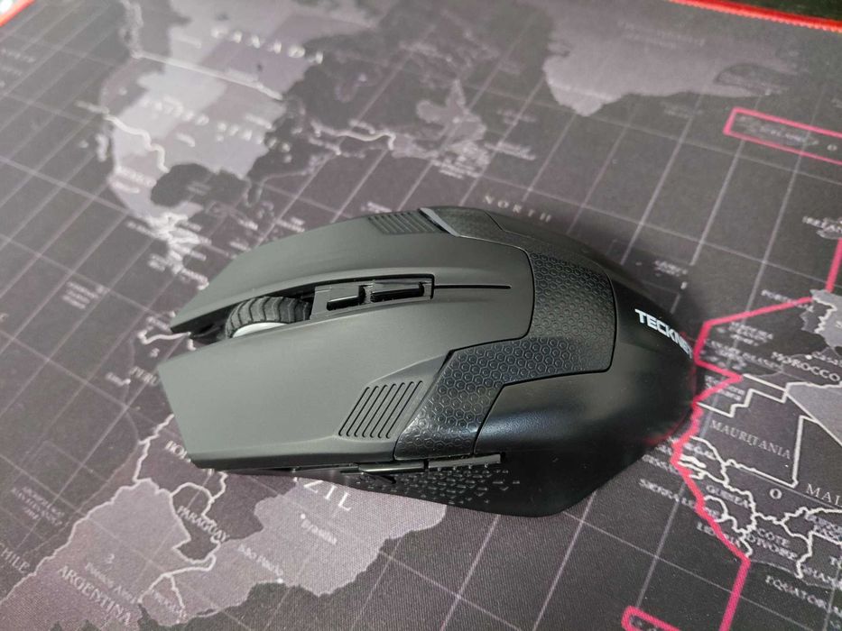 Mouse Wireless, Acumulator, 3 moduri conectare, 4800 DPI, NOU