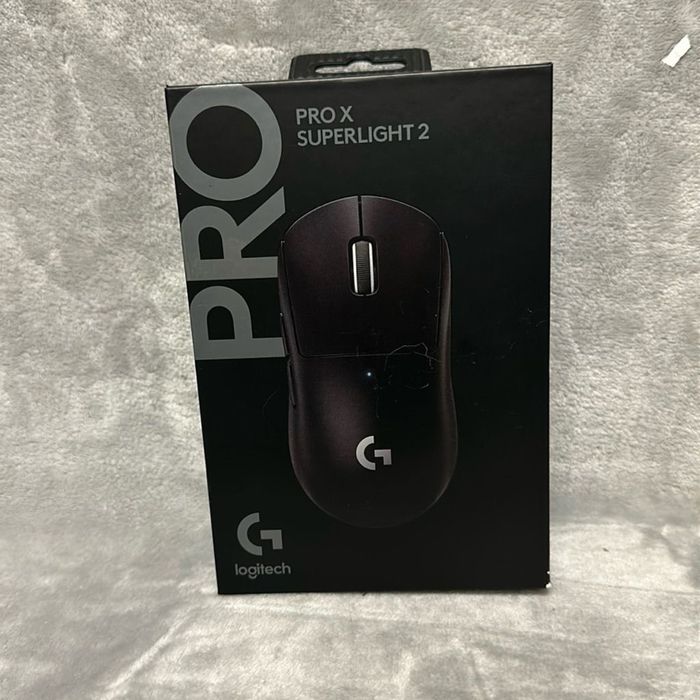 Logitech - G Pro X Superlight 2, оптична, безжична, черна