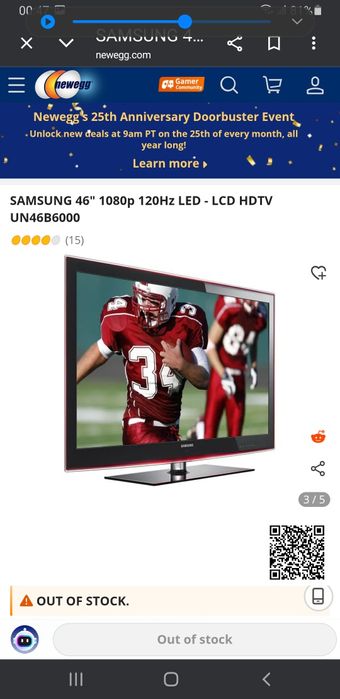 Tv Led Samsung 46 B 6000 Diagonala 119