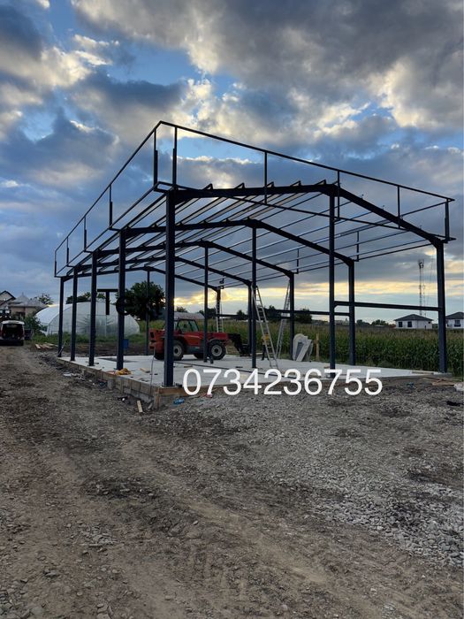 Executam hale metalice