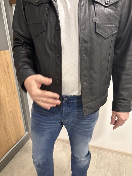 Мъжко кожено яке Gstar