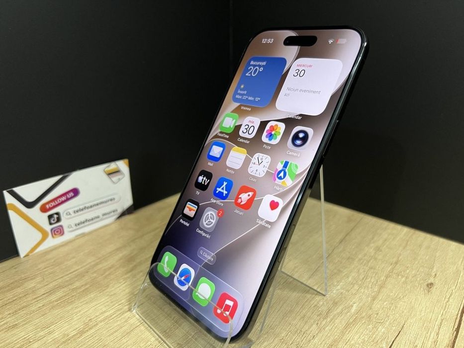 iPhone Air 256Gb Space Black Second-Hand 3 ani garanție, Telefoane Mur