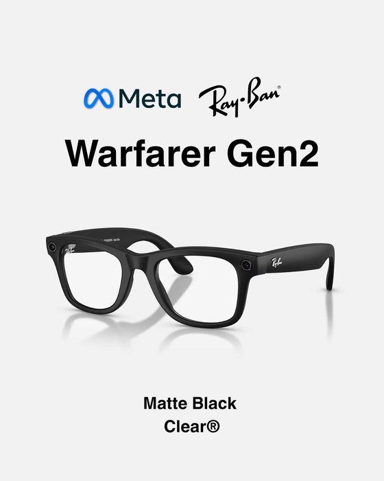 Rayban Meta Gen1/Gen2 Warfarer