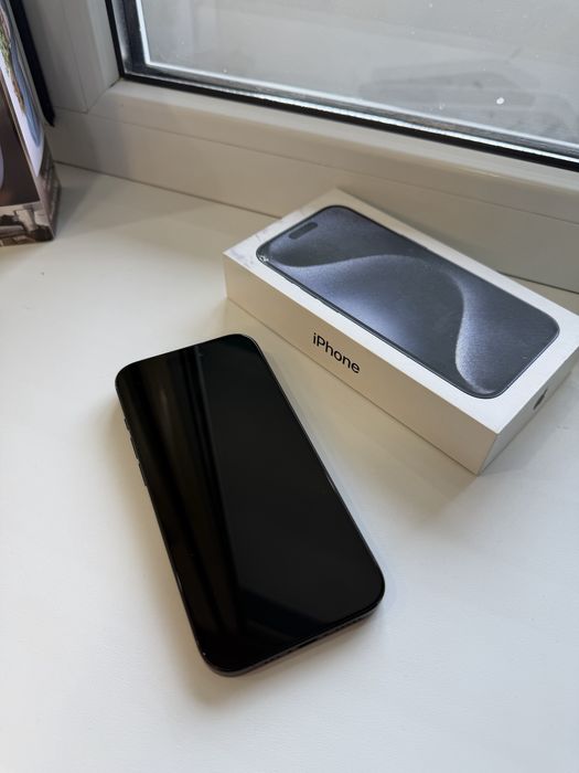 Iphone 15pro Blue Titanium