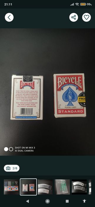 Carti de joc bicycle
