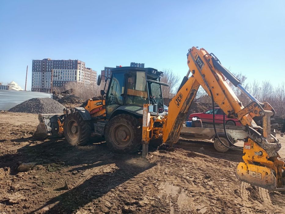 Услуги экскаватора погрузчика