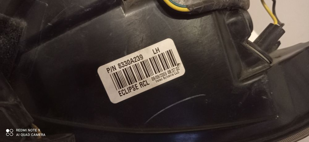 Митсубиси Эклипс Eclipse. 2006/2012. Фонарь левый. Оригинал