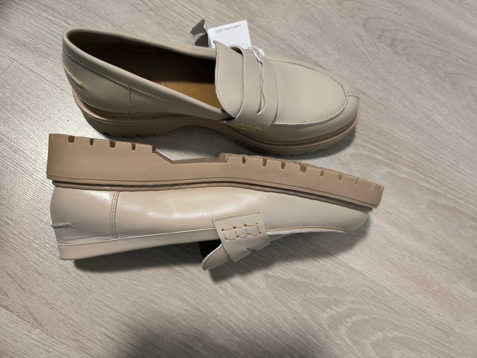 Geox Respira Bleyze Premium дамски бежови мокасини ,номер 41