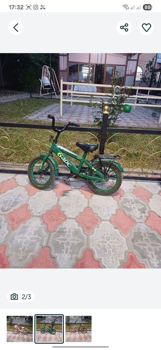 Детский велосипед 3 шт