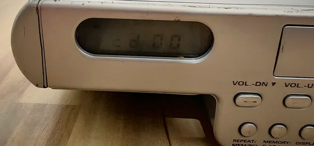 Radio cd cu lampă Karcher AM FM Stereo Radio CD player de bucatarie