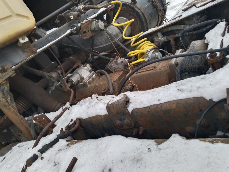 Маз тягач на разбор