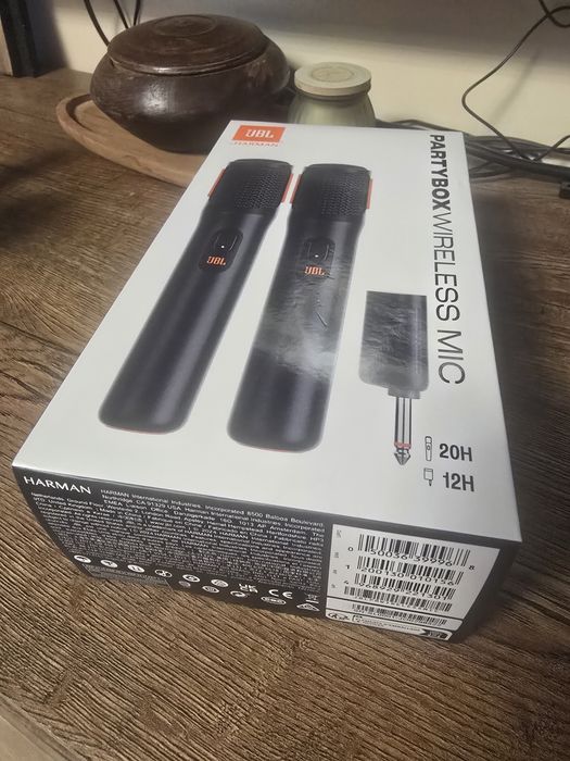 Безжичен микрофон JBL Partybox Wireless Microphone Set