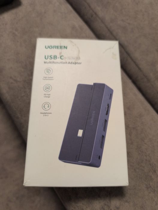 Док-станция Ugreen CM317 серый