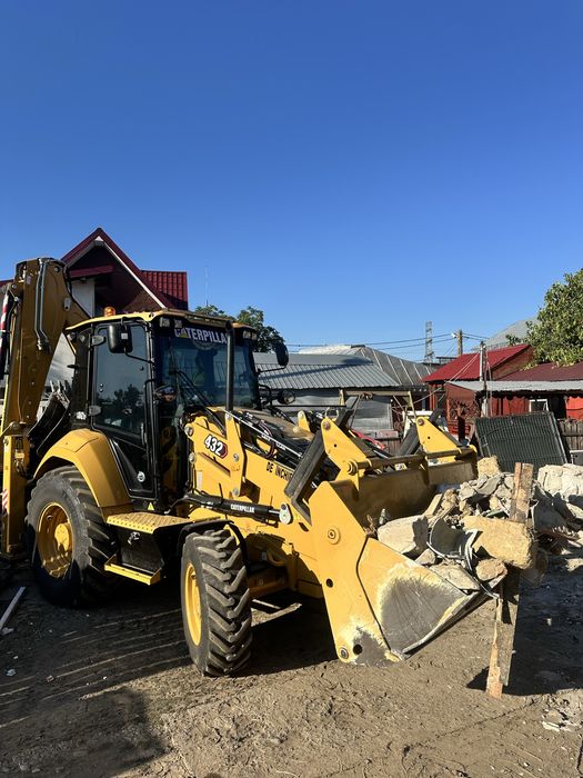 Buldoexcavator si bascula de închiriat Iasi