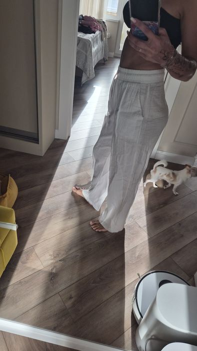 Брюки белые размер 42-44