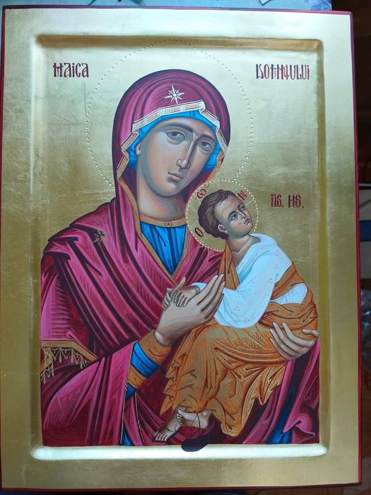 Icoane pictate manual