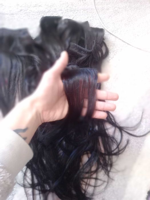 100% висококачествена естествена коса