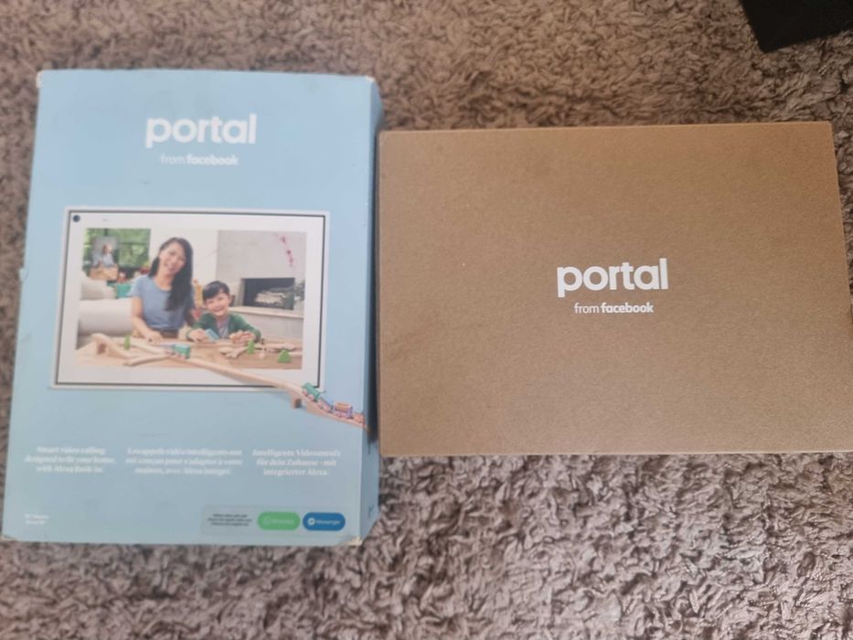 Tableta rama foto boxa Portal by Meta, 10 inci, priza europa