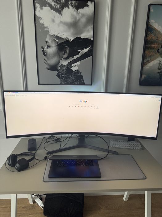 Monitor gaming ultrawide Samsung QLED 49” 120hz