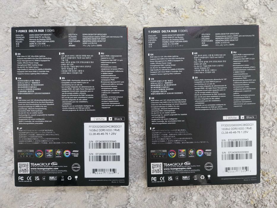 TeamGroup T-Force Delta DDR5 32GB (16GB×2)