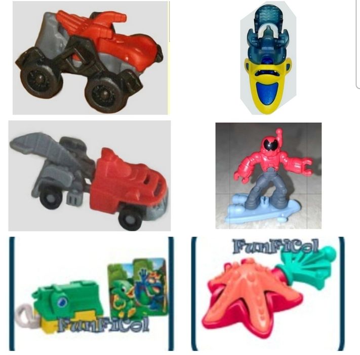 Игрушки из киндеров