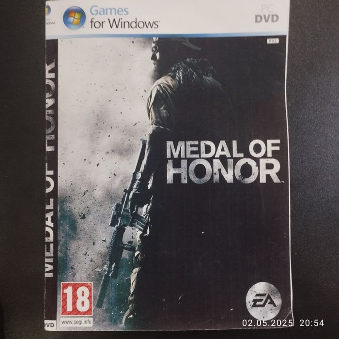 2 ДВД игры Medal of honor, battlefield bad company 2