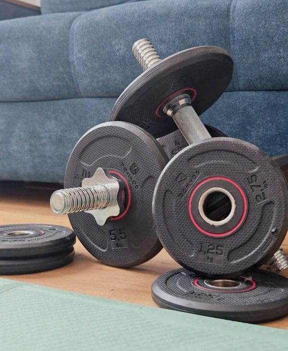 Гантели разборные 20кг общий вес Decathlon