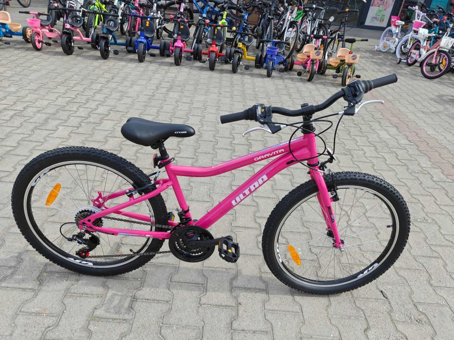 CROSS Велосипед 24" Ultra GRAVITA ново розово