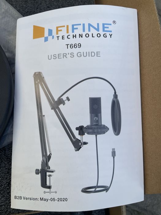 Микрофон студийный Figine T669