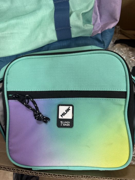 Ученическа Раница Miquelrius Rider Purple + несесер и чанта за храна