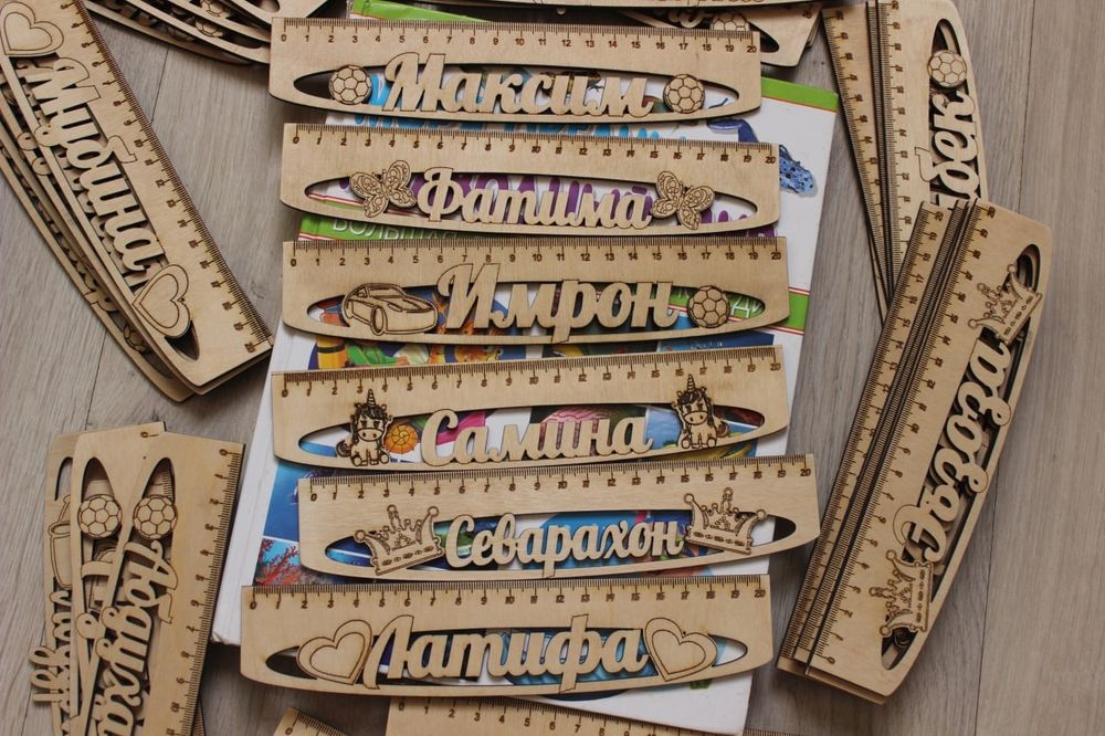 Именные линеечки на заказ