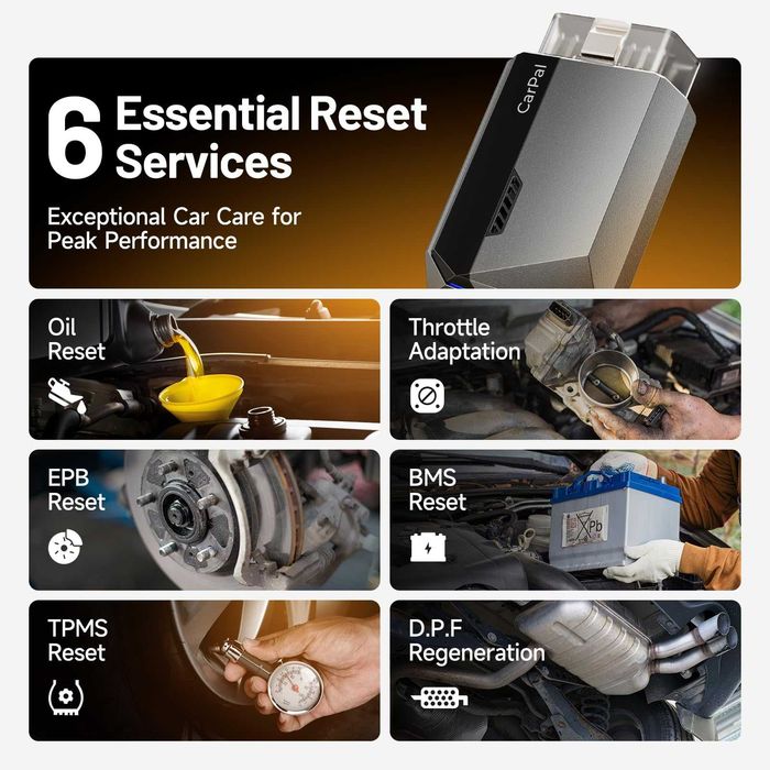 TOPDON CarPal OBD2 диагностика за кола