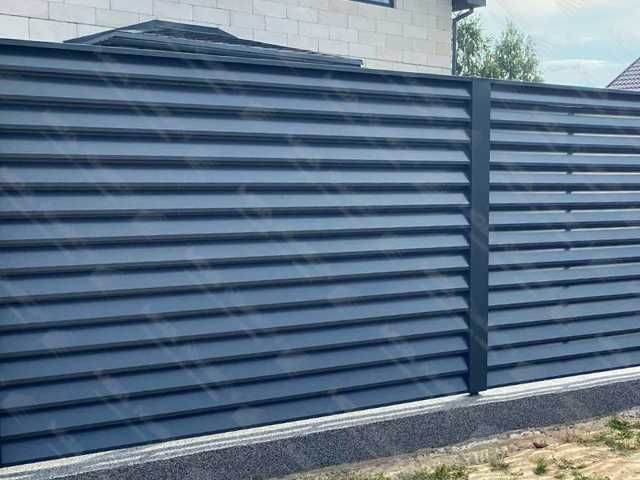 Забор жалюзи еврозабор