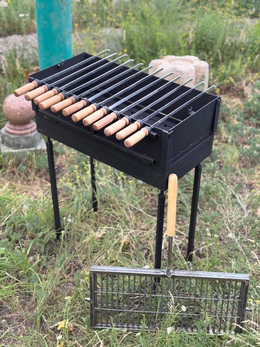 Мангал-чемодан, два в одном.