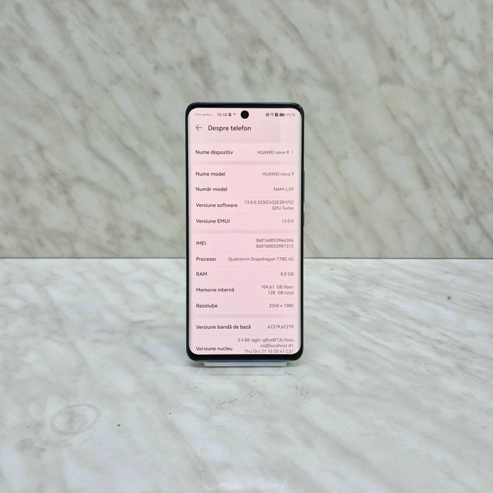 Huawei Nova 9, Dual SIM, 8GB RAM, 128GB Zeus Amanet Militari 37306