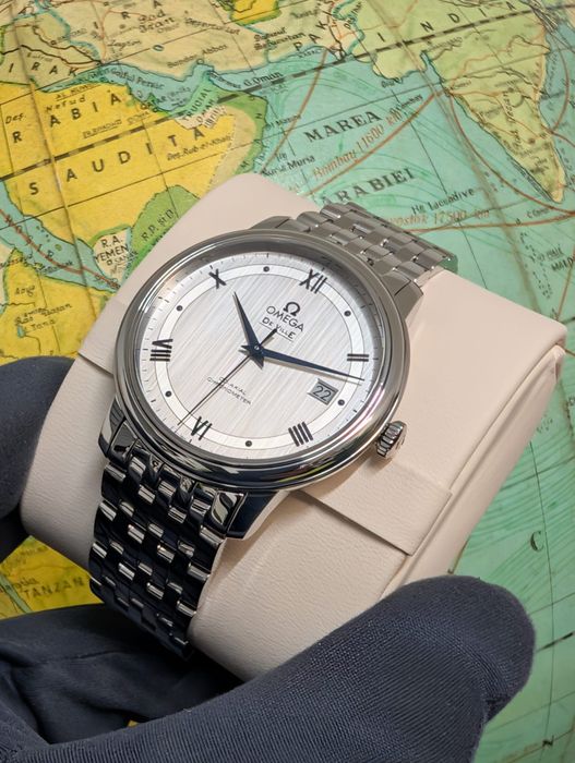 Omega De Ville Prestige Co-Axial Full box & papers