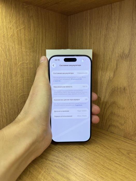IPhone 17 Pro 256gb 100% 20 цикл